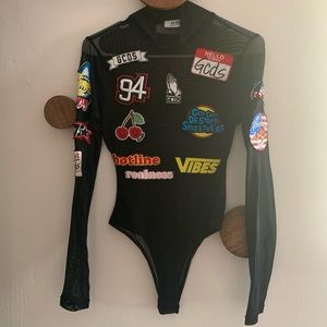 GCDS patches bodysuit